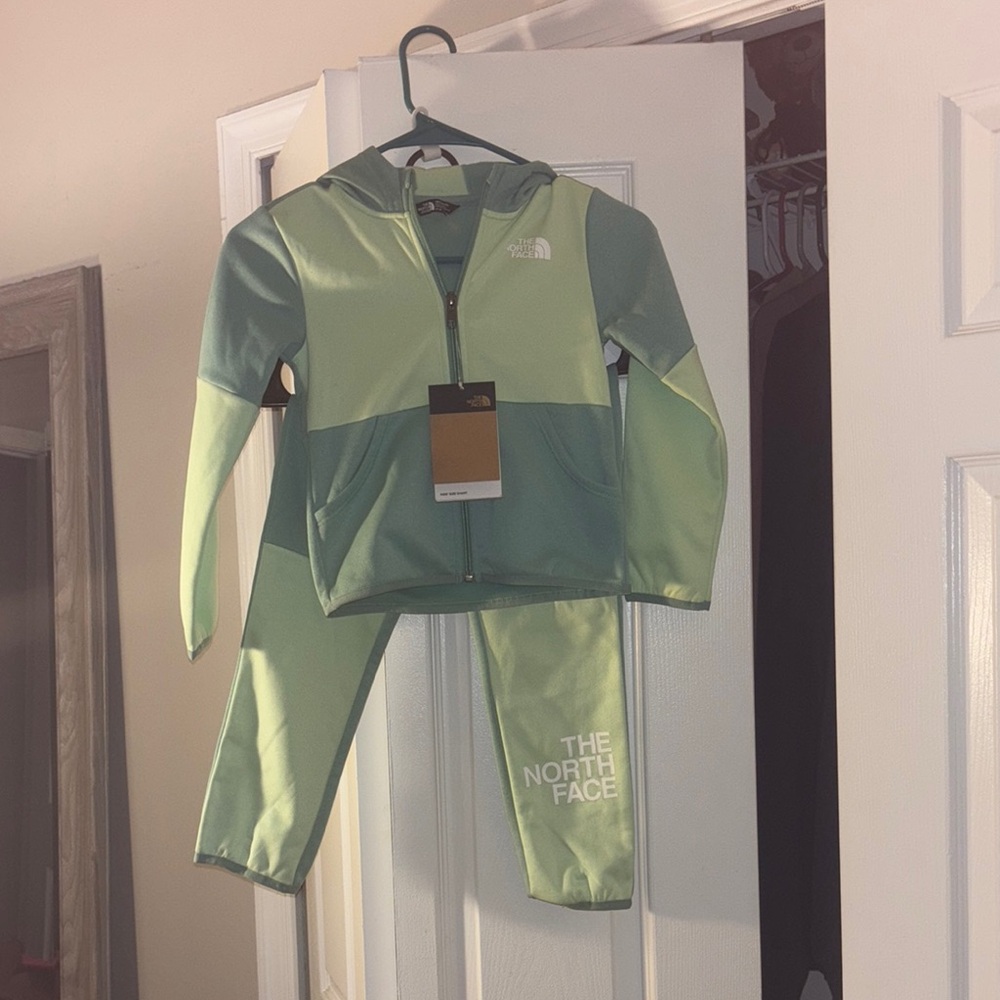 The North Face Kids' Green Tracksuit
